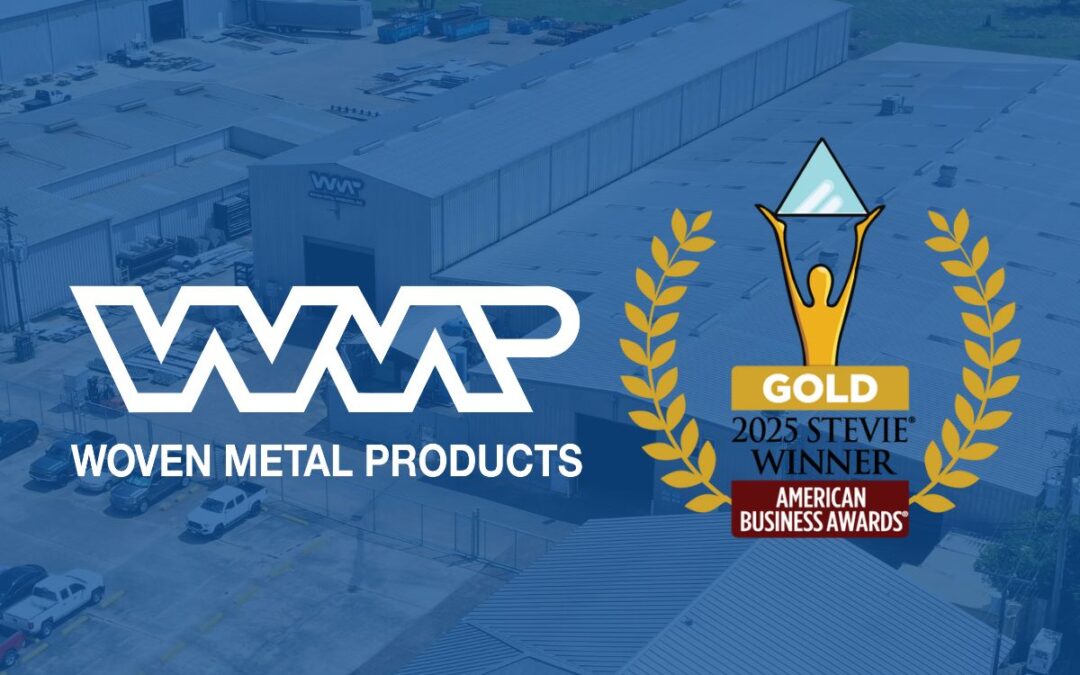Woven Metal Products Honored as Gold Stevie® Award Winner In 2025 American Business Awards®