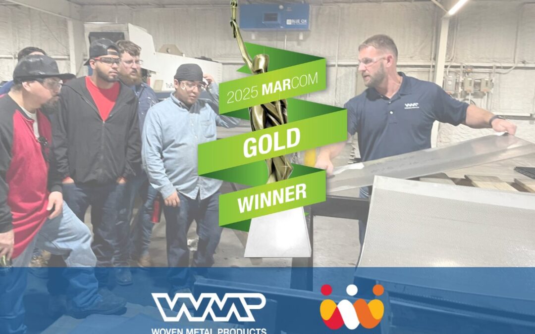 Woven Metal Products’ Woven Together Program Recognized for Excellence in Strategic Communications with Gold MarCom Award