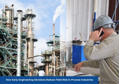 How Early Engineering Decisions Reduce Field Risk in Process Industries