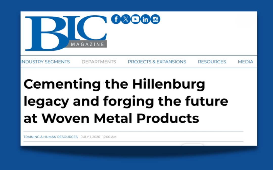 Cementing the Hillenburg legacy and forging the future at Woven Metal Products